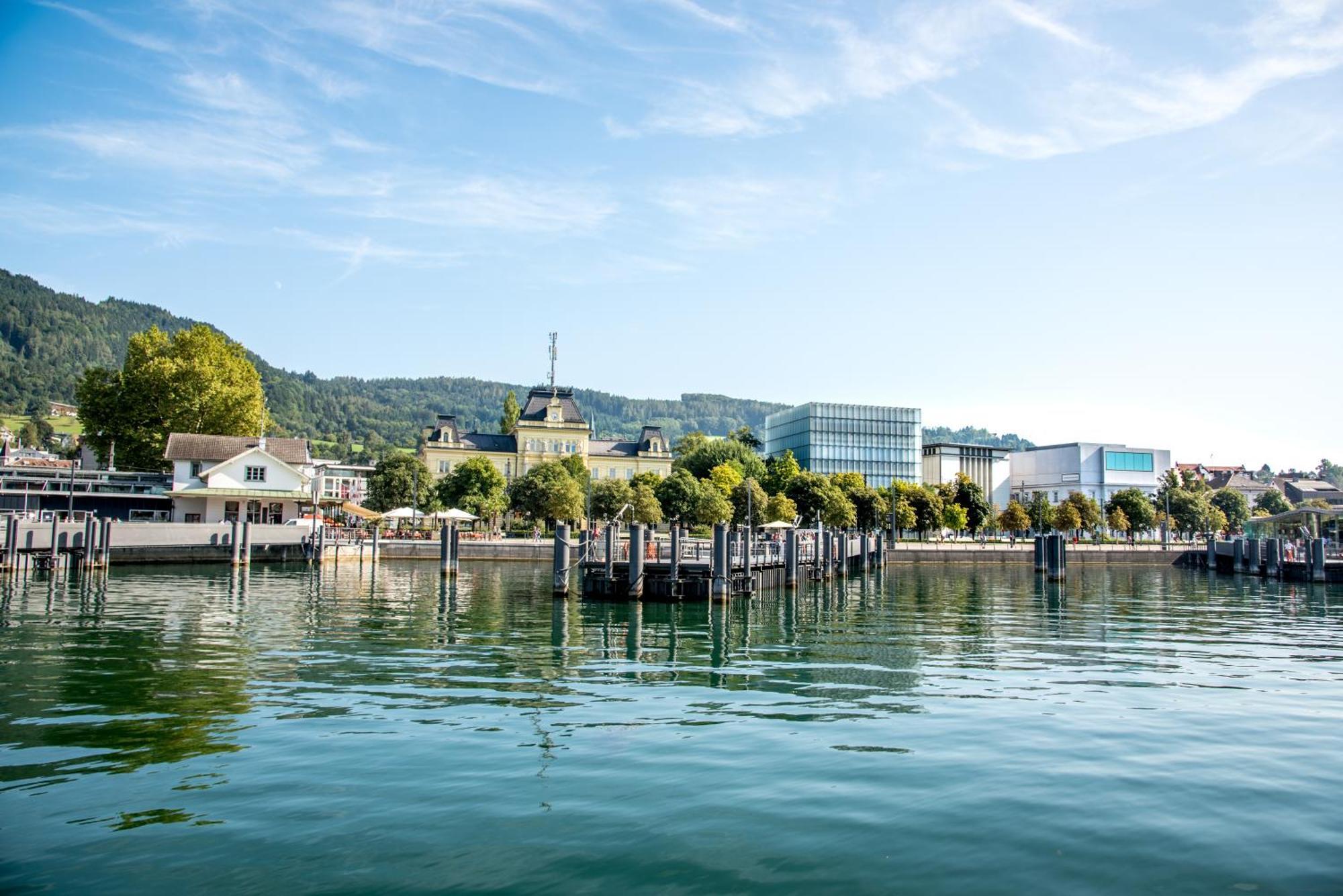 Seeblick Bregenz - Mit Parkgarage Esterno foto