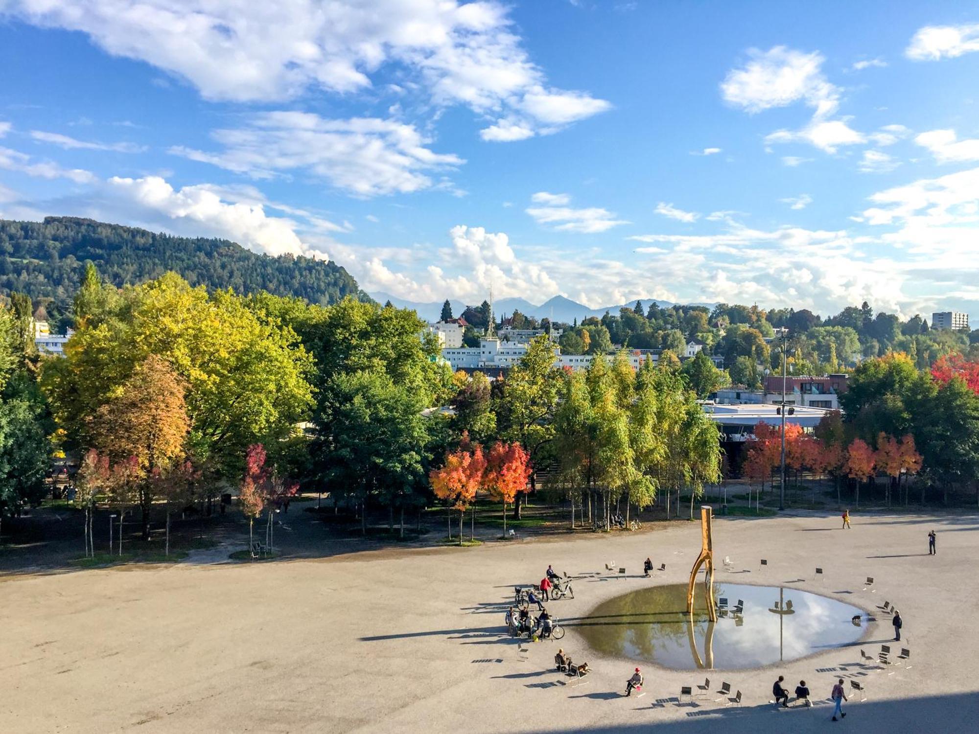 Seeblick Bregenz - Mit Parkgarage Esterno foto